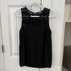 Papermoon Black Lace Overlay Top